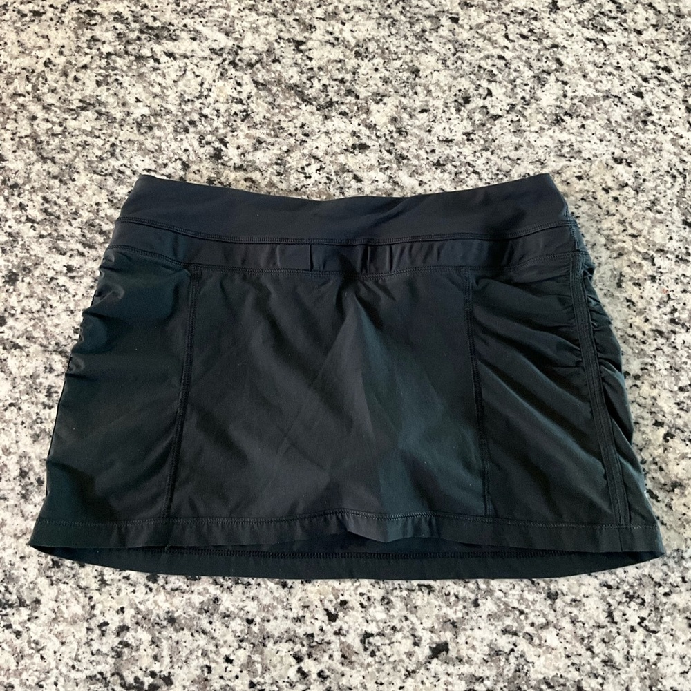 lululemon athletica Black Active Tennis Skirt